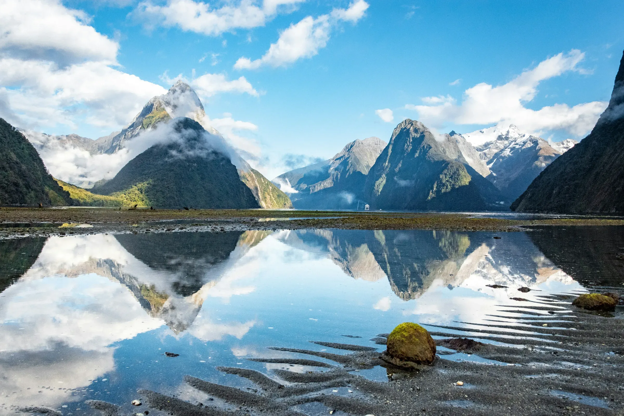 Milford Sound on New Zealand's South Island
